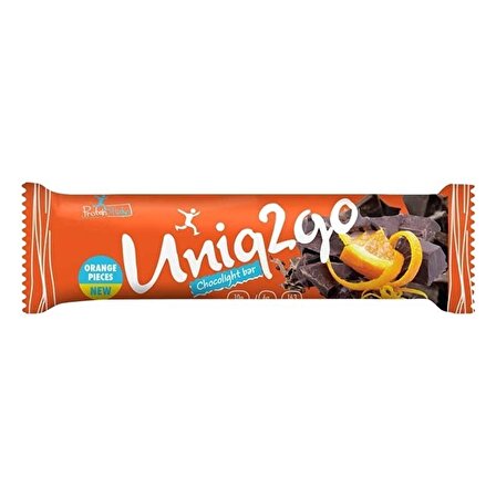 Uniq2go Chocolight Protein Bar 50 Gr - ÇİKOLATA PORTAKAL