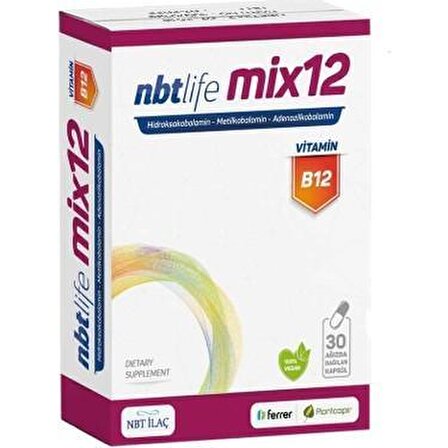 NBT Life Mix12 30 Kapsül