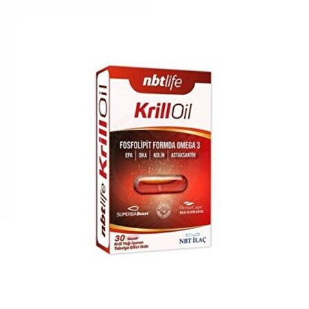 NBT Life Krill Oil 30 Kapsül