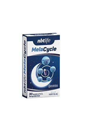 NBT Life Melacycle Melatonin 3 mg 30 Duo Kapsül