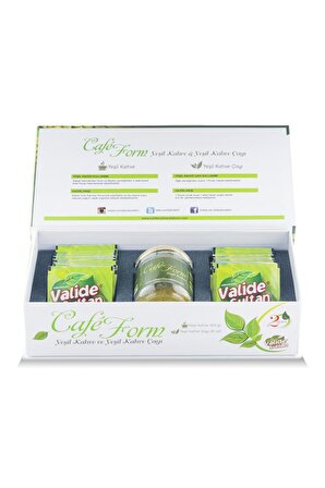 Rc Cosmetics Organik Dökme Bitki Çayı & Yeşil Kahve Detox Seti 