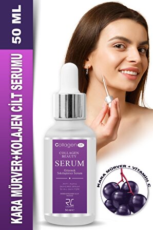Rc Cosmetics Sıkılaştırıcı Karamürver Özlü Kolajen 30 Yaş + Gece-Gündüz Vücut Serumu 50 ml 