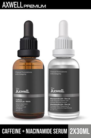 Axwell Yaşlanma Karşıtı Hyalüronik Asit 30 Yaş + Göz Serumu 30 ml Bakım Seti 