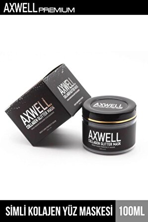 Axwell  Arındırıcı  Simli Collagen Maskesi Sivilce - Siyah Nokta 100 ML