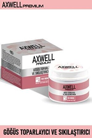Axwell Premium 4'lü Göğüs Bakım Seti (Göğüs Sıkılaştırıcı ve Toparlayıcı& Büyütücü ve Dikleştirici)