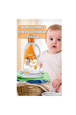 Bebekler Için Sıvı Çamaşır Deterjanı Bentonit Kili 2 lt