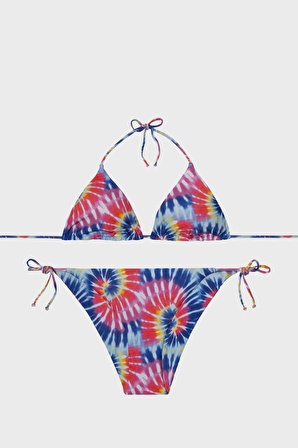 SlipStop Fiona Bikini Adult - Triangle Mavi Kadın Bikini