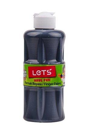 Lets Parmak Boyası 250 ml Siyah - L-5609