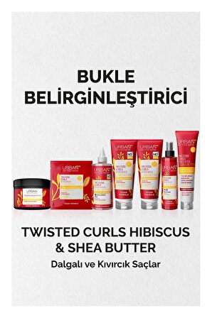 Urban Care Twisted Curls Bukle Belirginleştirici Kıvırcık Saçlar İçin Sülfatsız Saç Kremi 175 ml