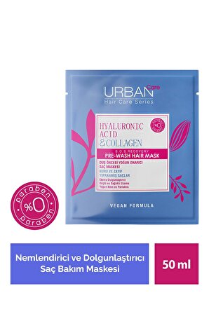 Urban Care Hyaluronic Acid & Collagen Saç Maske