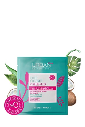 Urban Care Pure Coconut & Aloe Vera Renk Koruyucu Duş Öncesi Saç Bakım Maskesi 50 ml