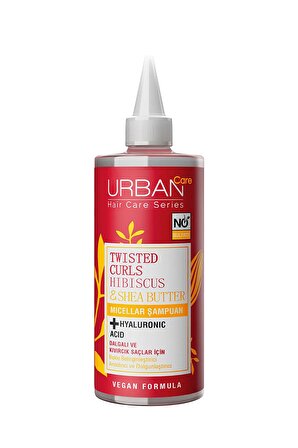 Urban Care Hibiscus&shea Butter Kıvırcık Ve Dalgalı Saçlara Özel Miselar Şampuan-sülfatsız-340 Ml