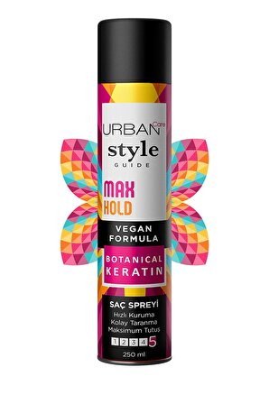 Urban Care Style Guıde Max Hold Haır Spray 250 Ml - Vegan
