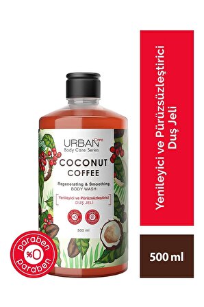 Urban Care Coconut Coffee Yenileyici Ve Pürüsüzleştirici Duş Jeli 500ml