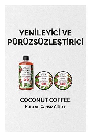 Urban Care Coconut Coffee Yenileyici Ve Pürüsüzleştirici Duş Jeli 500ml