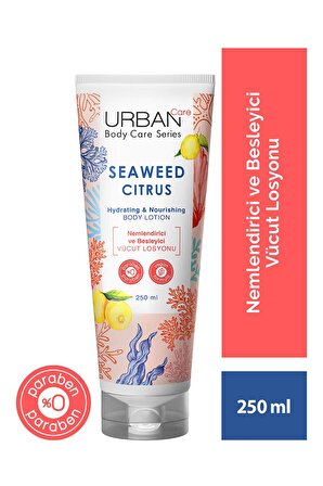 Urban Care Seaweed Citrus Nemlendirici ve Besleyici Vücut Losyonu 250 ml