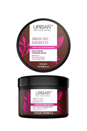 Urban Care Argan Oil & Keratin Yoğun Saç Bakım Maskesi 230 ml