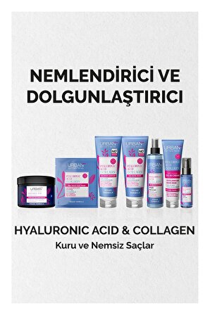 Urban Care Hyaluronic Acid & Collagen Yoğun Gece Saç Bakım Maskesi 230 ml