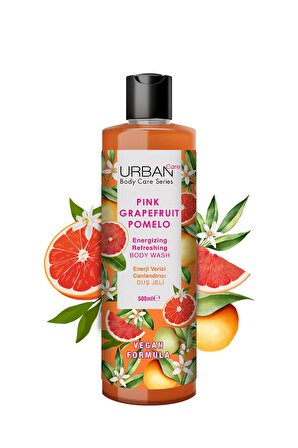 URBAN Care Pink Grapefruit & Pomelo Canlandırıcı ve Nemlendirici Duş Jeli 500 ml