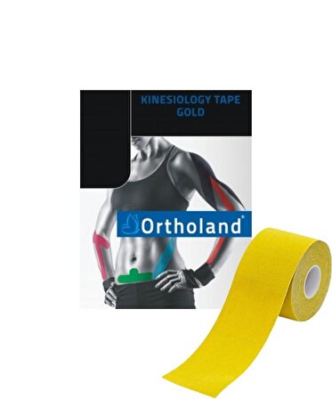 Ortholand Kinesio Tape Sporcu Bandı Sarı