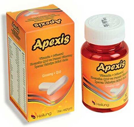 Heilung Apexis Multivitamin Gingseng +Q10 30 Tablet