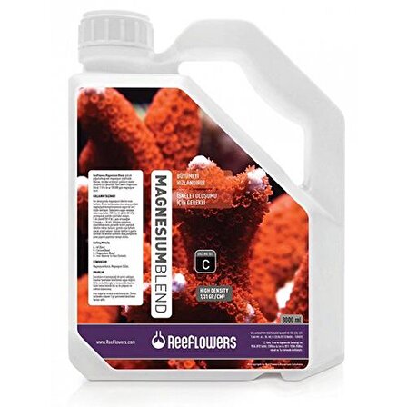 ReeFlowers Magnesium Blend Mercanlar için Besin Katkısı 3000 ml