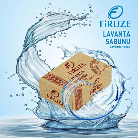 Firuze Lavanta Sabunu 125gr Kostiksiz Doğal Sabun