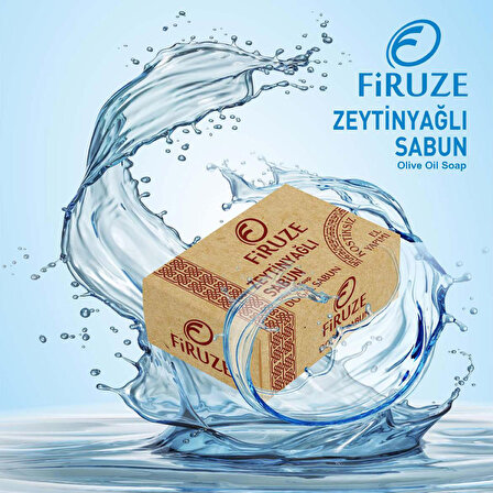 Firuze Zeytinyağlı Sabun 125gr Kostiksiz Doğal Sabun