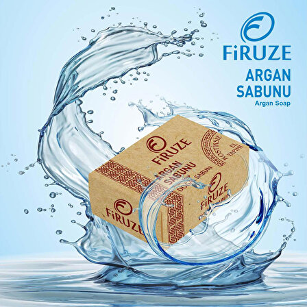 Firuze Argan Sabunu 125gr Kostiksiz Doğal Sabun