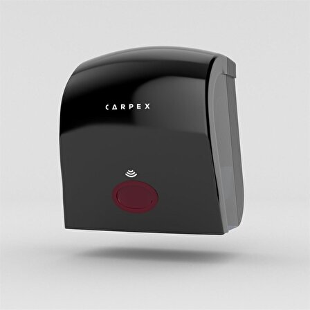 Otomatik Sensörlü Kağıt Havlu Makinesi Siyah - Havlu Dispenseri