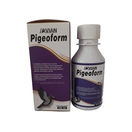 Royal İlaç Pigeoform 100 Ml. Performans Arttırıcı Yem