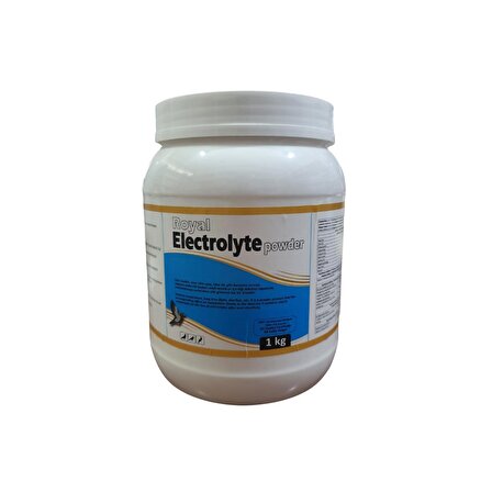 Royal İlaç Electrolyte Powder 1 Kg. Güvercin ve Kafes Kuşlarında Elektrolit Desteği