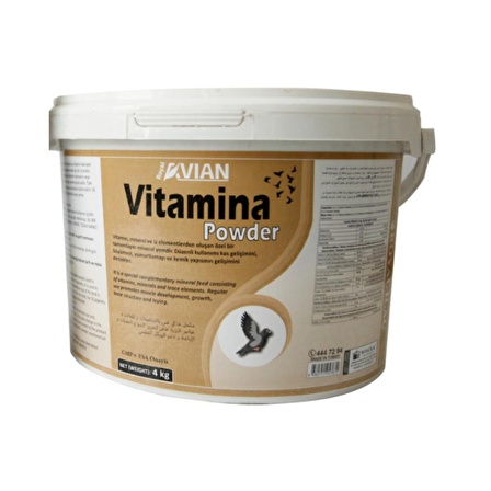 Royal İlaç Vitamina Powder 4 Kg. Vitamin ve Mineral Desteği