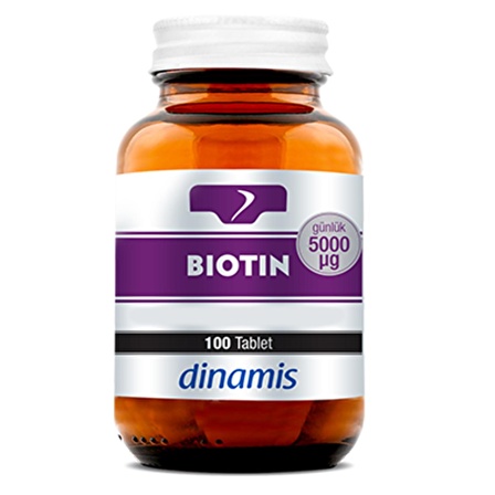 Dinamis Biotin 5000mcg 100 Tablet