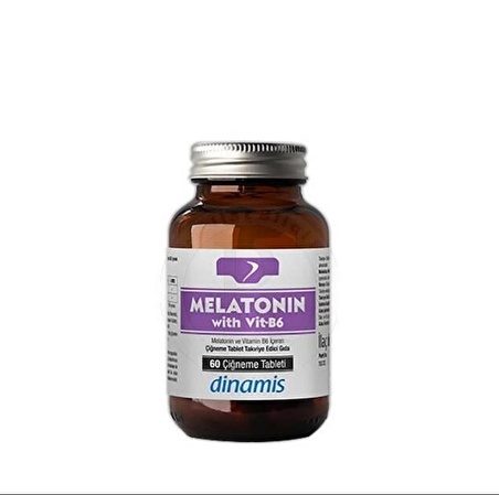 Dinamis Melatonin With Vit B6 60 Tablet 8680763082592