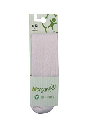Bibaby Biorganic Basic Havlu Külotlu Çorap 68380 Pembe