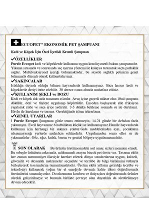 Ecco Pet Care Kedi Köpek Şampuanı 400 ml