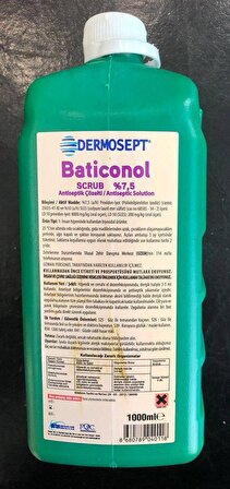 Dermosept Baticonol Scrub 1 Lt
