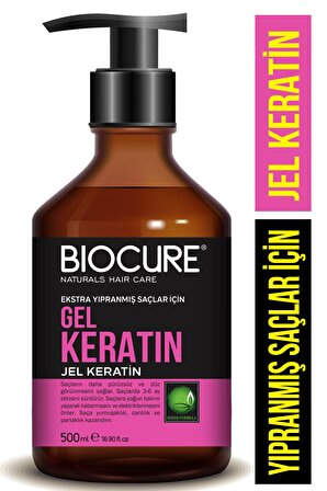 Biocure  Saç Düzleştirici Jel Keratin 500ml