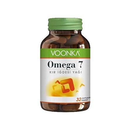 Voonka Omega 7 Kir İğdesi Yağı 32 Kapsül