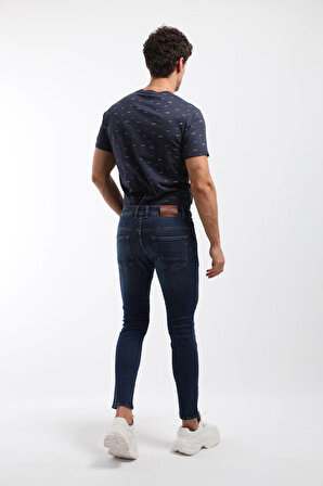 Erkek Jones Slim Fit Jean Pantolon Lacivert