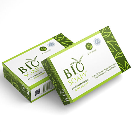 Biosoapy Doğal Zeytin Yağı Sabunu Doğal 100 Gr X 3 Adet Cilt Ve Saçlarda Antioksidan Etki