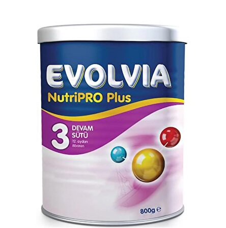 Evolvia NutriPro PLUS  3 Bebek Maması 800 gr