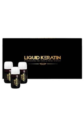 Doğal Keratin Serum  (3x20ML) Sıvı Keratin - Saf Keratin - Doğal Keratin - Liquid Keratin