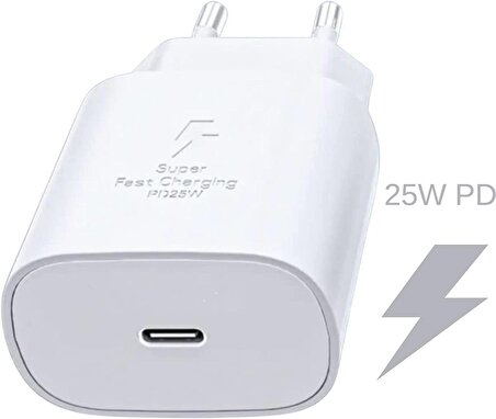 İnovaxis Lightning 25 Watt Hızlı Şarj Aleti Beyaz