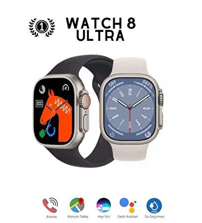 İnovaxis X8 Ultra Gri Akıllı Saat