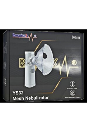 Respirox Taşınabilir Mini Mesh Nebülizatör Ys32