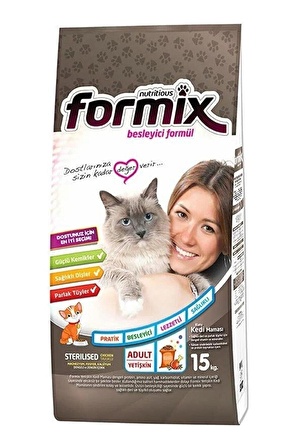Formix Sterilised Tavuklu Kısır Kedi Maması 15 Kg