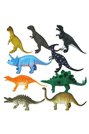 Dinozor Eğlencesi Zirveye Çıkıyor: 9 Dinozor Figürü ile Eğlenin Öğrenin!
