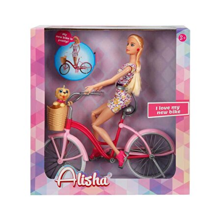 Oyuncak Bisikletli Bebek Alisha